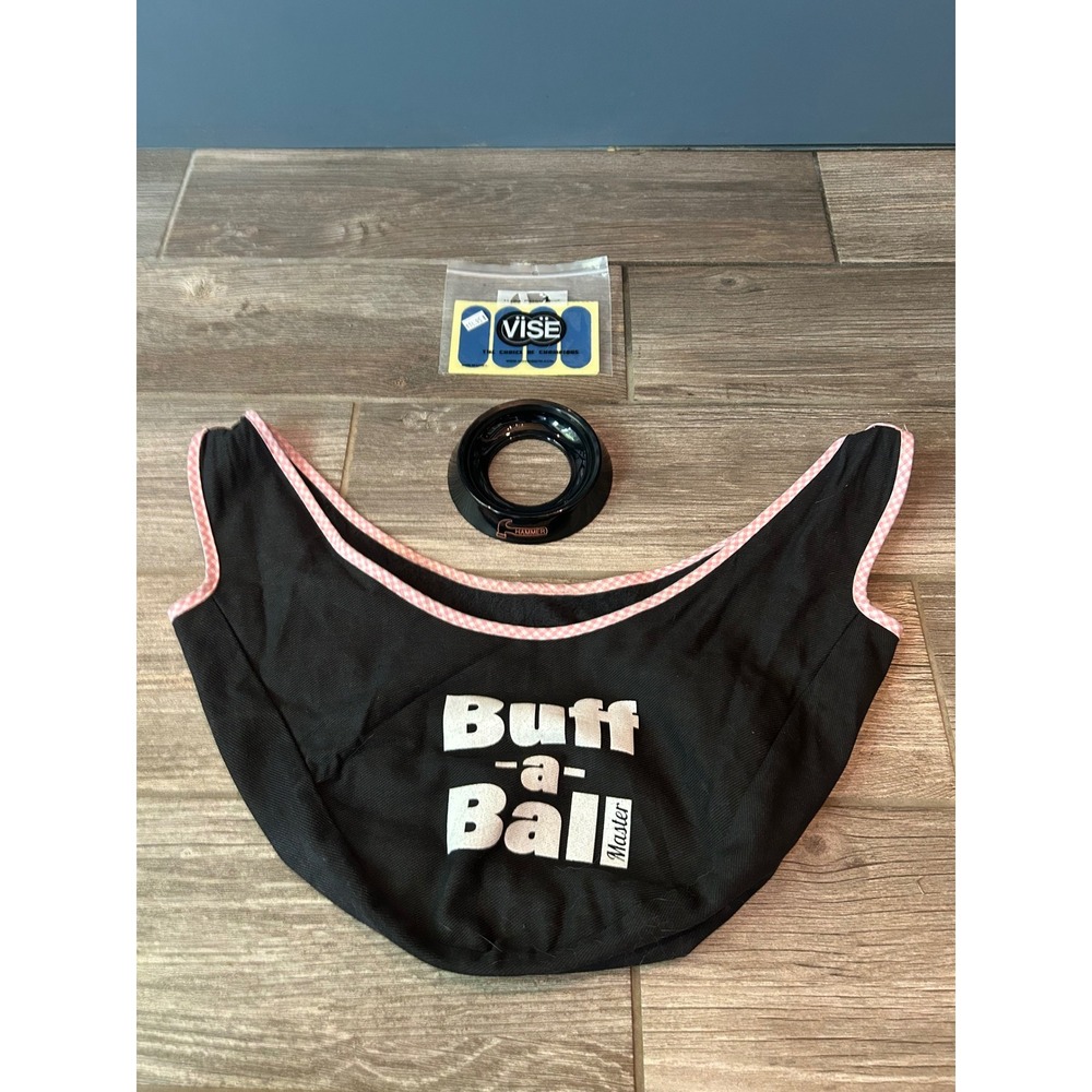 Master Buff-a-Ball See-Saw Hammer Ball Cup and Vise Hada Patch Blue Tape‎ Bundle